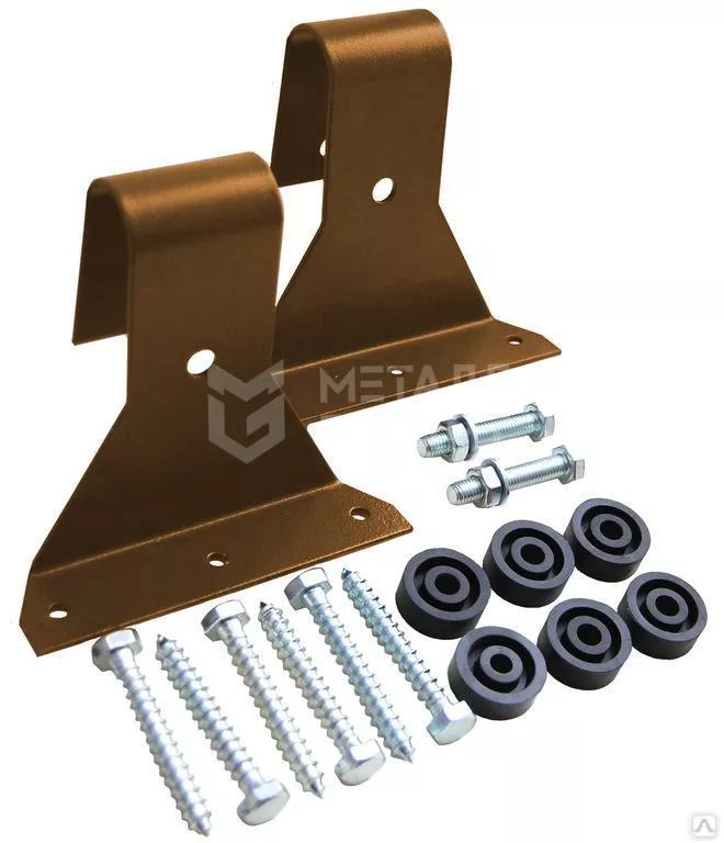 Комплект_Кронштейнов МП к крыше для лестницы (2004)_4шт и метизы купить в краснодаре