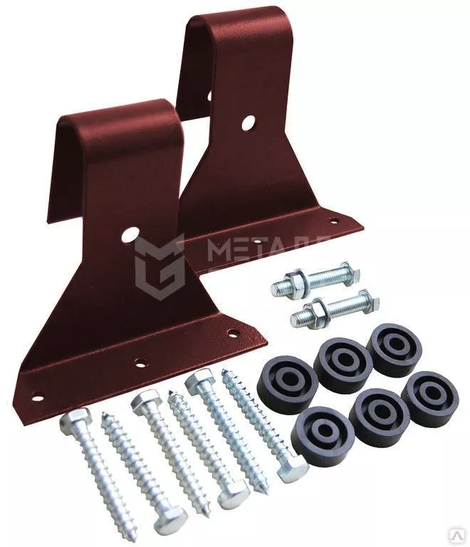 Комплект_Кронштейнов МП к крыше для лестницы (3005)_4шт и метизы купить в краснодаре