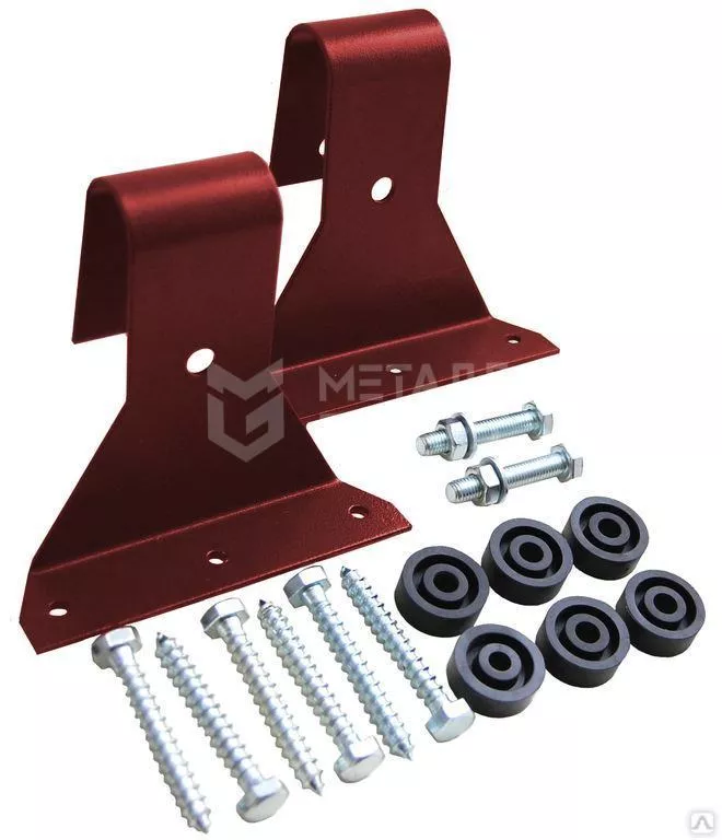 Комплект_Кронштейнов МП к крыше для лестницы (3011)_4шт и метизы купить в краснодаре