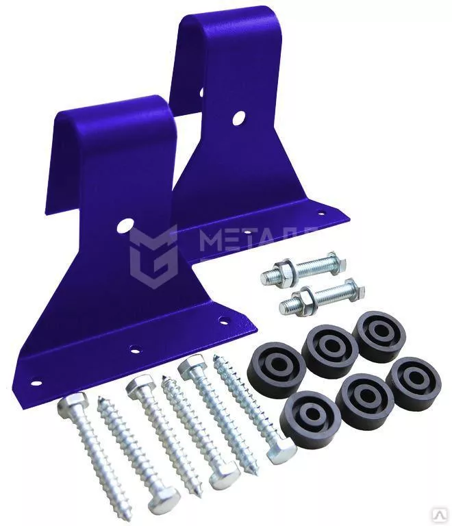 Комплект_Кронштейнов МП к крыше для лестницы (5005)_4шт и метизы купить в краснодаре