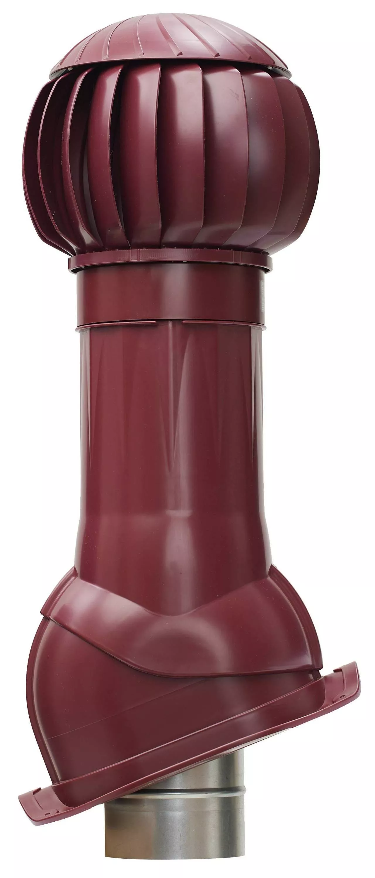 Комплект вентиляции Gervent для кровли Монтеррей, 160 мм, труба изолированная 125 мм, RAL 3009, оксидно-красный купить в краснодаре