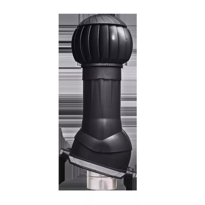 Комплект вентиляции Gervent для кровли ПН-21 160/125 RAL 9005 купить в краснодаре