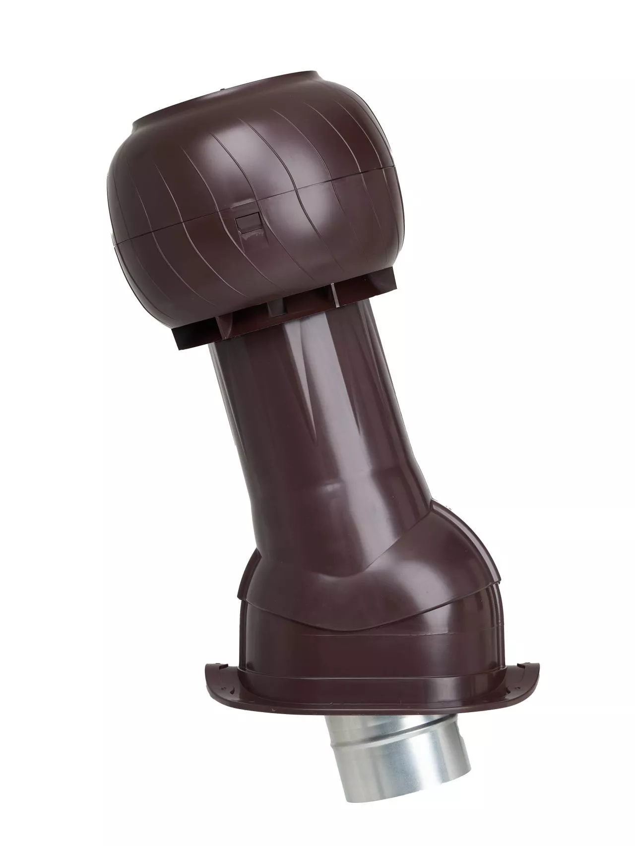 Комплект вентиляции Gervent Statik для кровли Монтеррей 160мм труба изолированная 125мм RAL 8017 шоколадно-коричневый купить в краснодаре