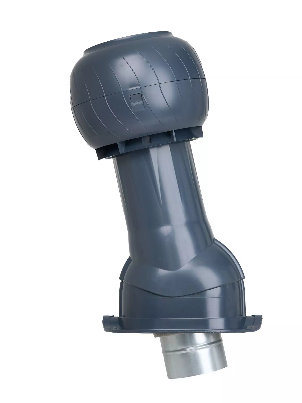 Комплект вентиляции Gervent Statik для кровли Монтеррей 160мм труба изолированная 150мм RAL 7024 графитовый серый купить в краснодаре