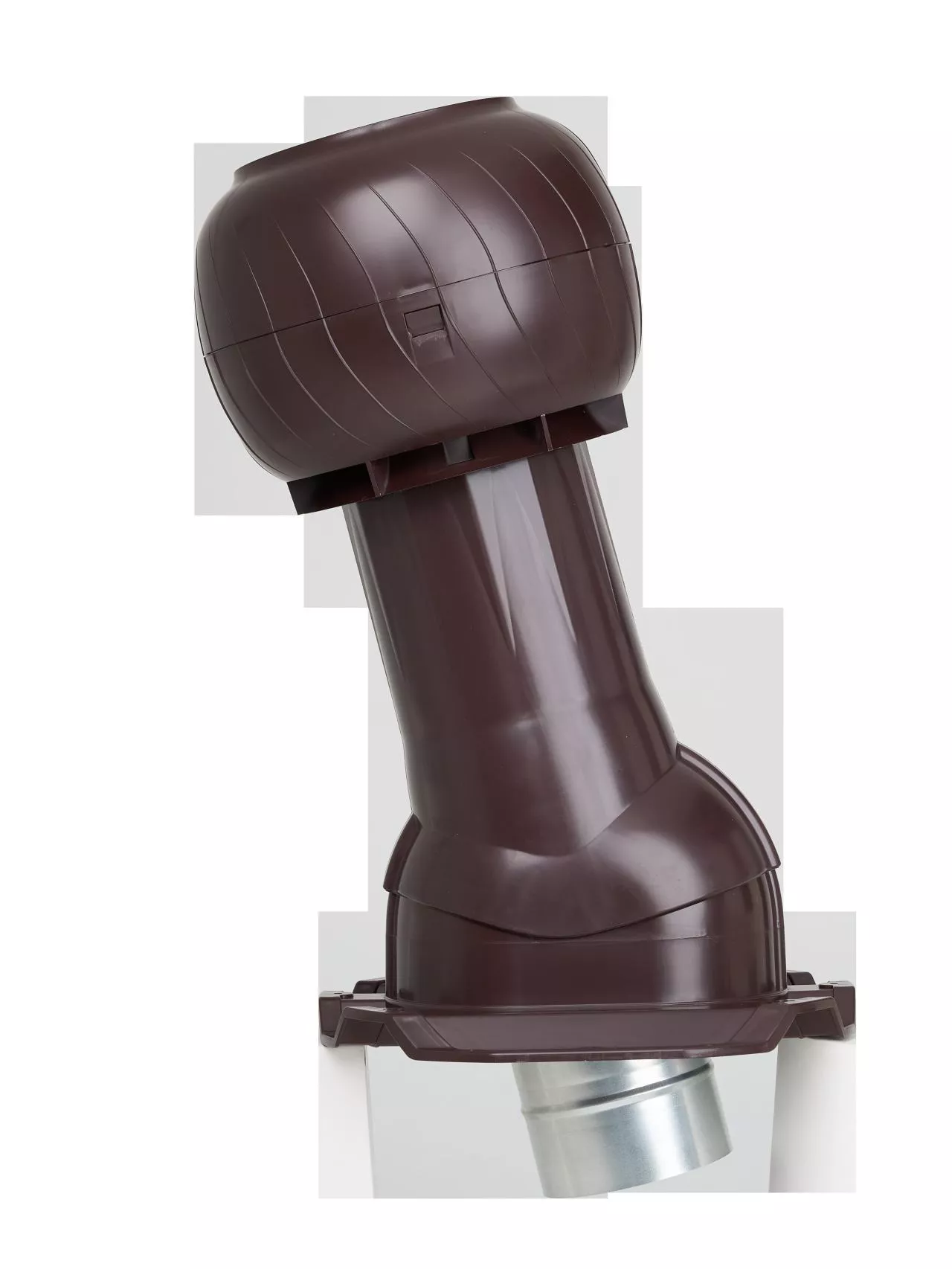 Комплект вентиляции Gervent Statik для кровли ПН-35 160мм, труба изолированная 125мм, RAL 8017 коричневый купить в краснодаре