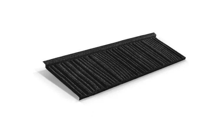 Композитная черепица Metrotile WoodShake Черный купить в краснодаре