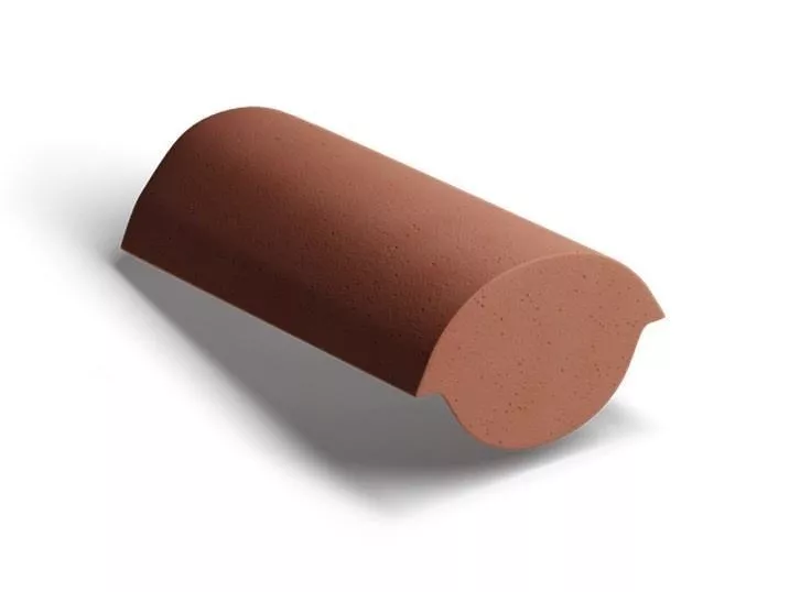 Конечная коньковая черепица Kriastak. Цементно-песчаная. Lite Красный неокрашенный купить в краснодаре