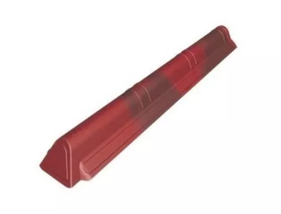 Торцевой конек Ондувилла, красный 3D купить в краснодаре