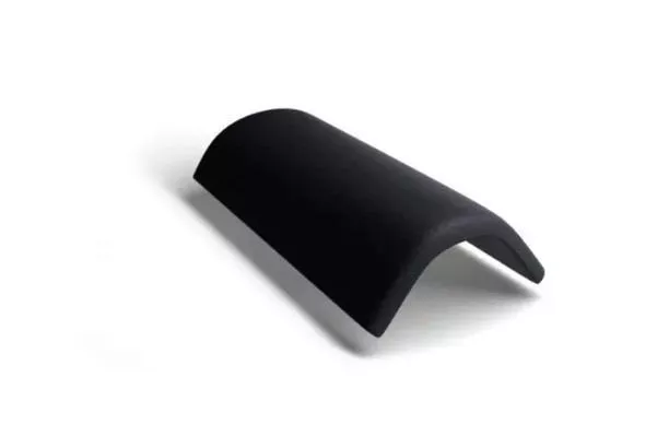 Коньковая черепица Kriastak. Цементно-песчаная. 3 шт./пог.м, Classic Черный купить в краснодаре