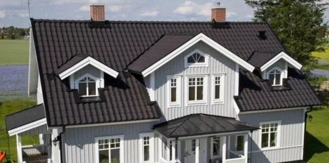 Y-образная черепица Kriastak. Цементно-песчаная. Classic Коричневый купить в краснодаре