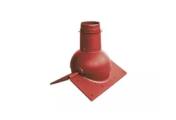 Коньковый элемент Krovent Pipe-Cone Красно - коричневый – Купить оптом и в розницу