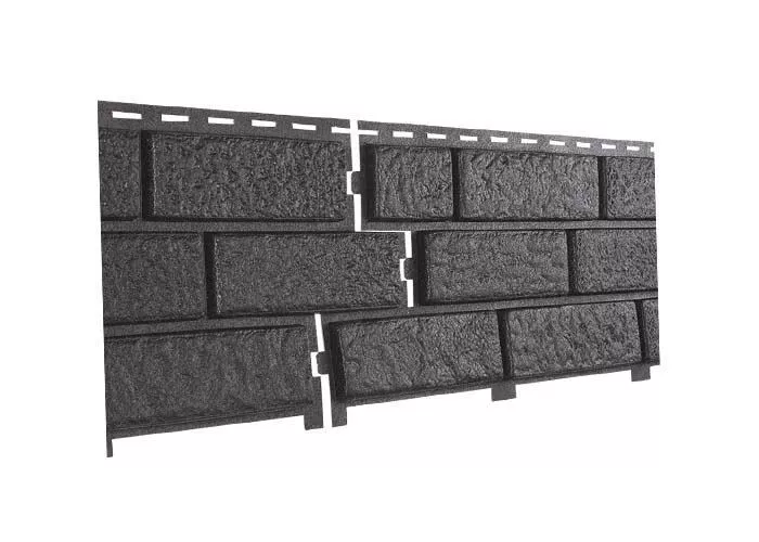 Фасадные (цокольные) панели Ю-Пласт Стоун Хаус Кирпич коричневый купить в краснодаре