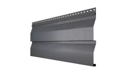 Сайдинг МЕТАЛЛ ПРОФИЛЬ Lбрус-XL-14х335 NormanMP (ПЭ-01-7016-0.5). Артикул: 41485