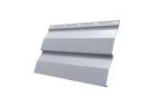Корабельная Доска 0,265 0,45 PE с пленкой RAL 9006бело-алюминиевый – Купить оптом и в розницу