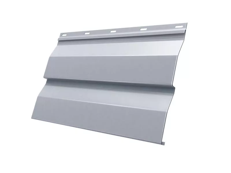 Корабельная Доска 0,265 0,5 Satin с пленкой RAL 9006бело-алюминиевый купить в краснодаре