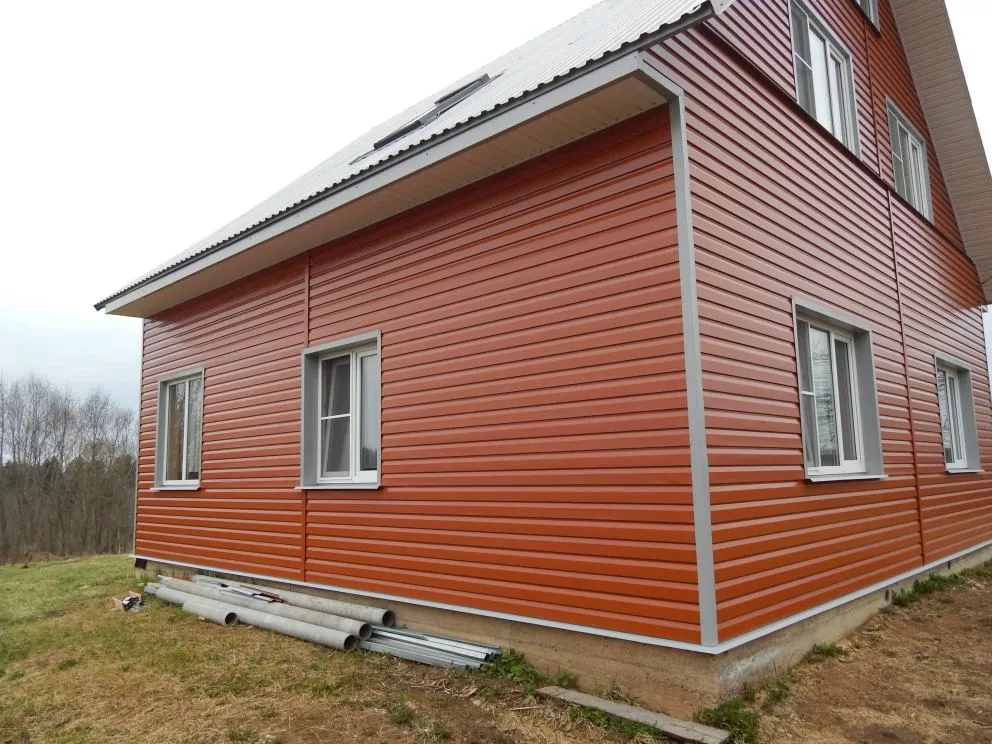 Корабельная доска НН 0,261 0,5 Satin с пленкой RAL 8004 терракота купить в краснодаре