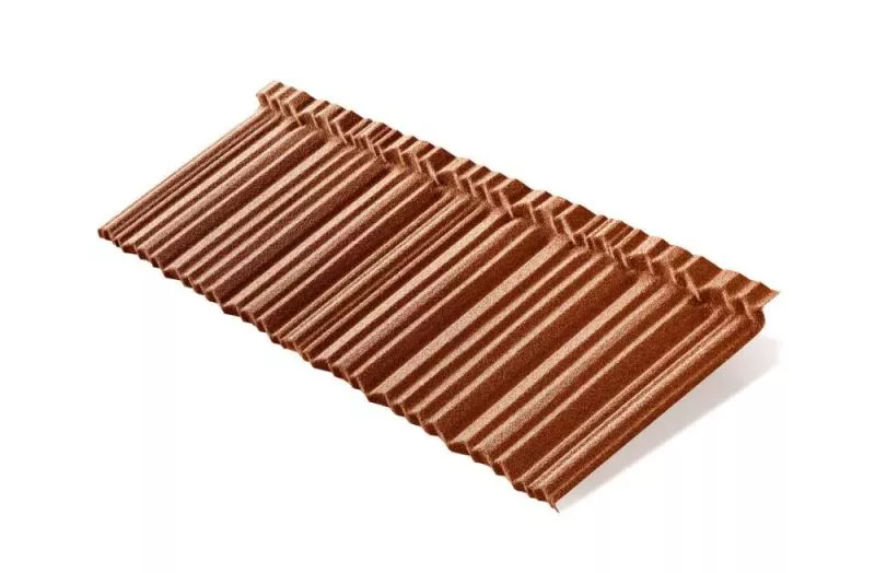 Композитная черепица Metrotile MetroShake II Коралловый купить в краснодаре