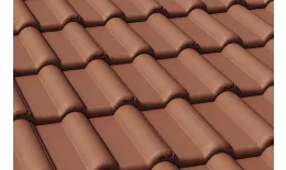 Цементно-песчаная минеральная черепица Braas Франкфурт коричневый. Цена: 136 руб. Артикул: zp07