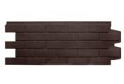 Фасадные панели GRAND LINE Коллекция Состаренный Кирпич Classic шоколадный – Купить оптом и в розницу