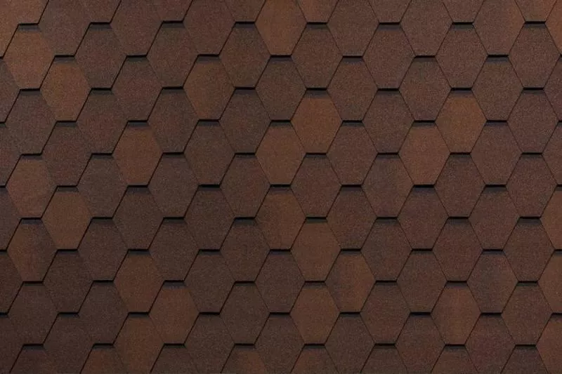 Гибкая черепица Tegola Nordland Нордик коричневый с отливом купить в краснодаре