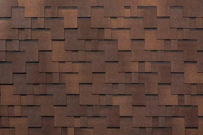 Гибкая черепица Tegola Nordland Альпин коричневый с отливом купить в краснодаре