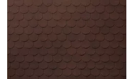 Гибкая черепица Tegola Nobile Tile Верона коричневый. Артикул: TegolaVer-br