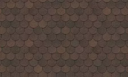 Гибкая черепица Docke PIE EURASIA Капля Коричневый купить в краснодаре