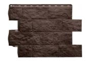Фасадные панели Альта-Профиль. Туф ЭКО (0,796х0,591м) Коричневый – Купить оптом и в розницу
