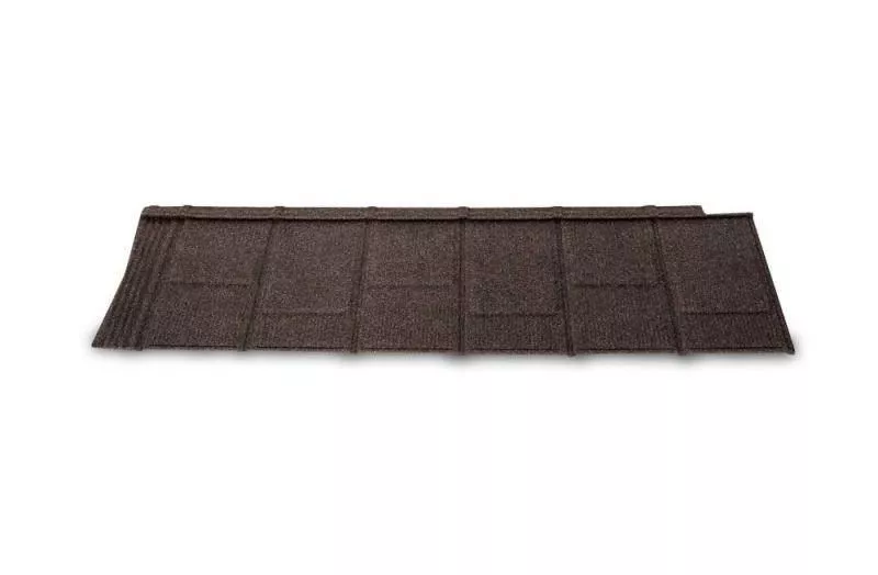 Композитная черепица Metrotile IShingle Коричневый купить в краснодаре