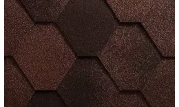 Мягкая черепица ICOPAL Антик Натурально-коричневый. Артикул: ICOPAL18_01