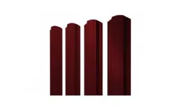 Штакетник Grand Line Прямоугольный фигурный 0,45 PE Double RAL 3005 Красное вино. Цена: 115 руб. Артикул: Prymoyg_fig_ GL38