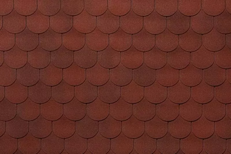 Гибкая черепица Tegola Nordland Антик красный с отливом купить в краснодаре