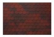 Гибкая черепица Tegola Nobile Tile Верона красный с отливом – Купить оптом и в розницу