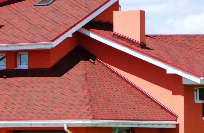 Гибкая черепица Tegola Nordland Нордик красный с отливом купить в краснодаре