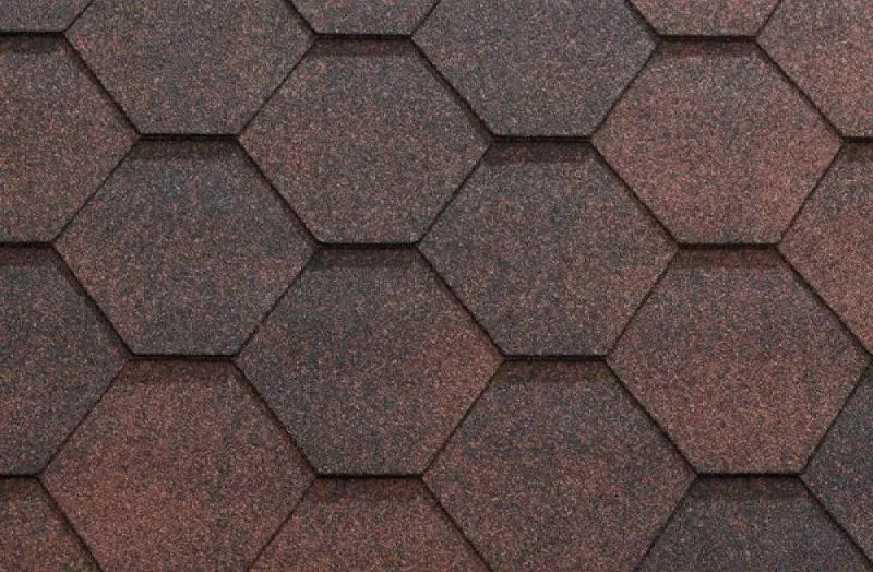 Гибкая черепица Katepal Jazzy красный купить в краснодаре