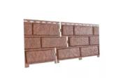 Фасадные (цокольные) панели Ю-Пласт Стоун Хаус Кирпич красный – Купить оптом и в розницу