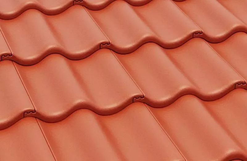 Цементно-песчаная минеральная черепица Braas Протектор красный купить в краснодаре