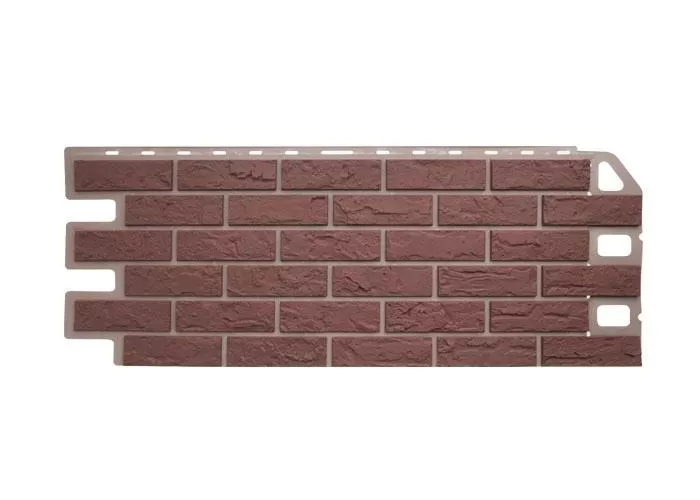 Фасадные панели Альта-Профиль Кирпич. Красный купить в краснодаре