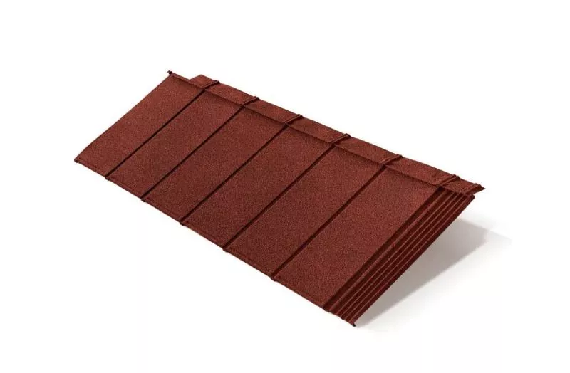 Композитная черепица Metrotile IPanel Красный купить в краснодаре