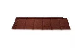 Композитная черепица Metrotile IShingle Красный. Артикул: MetrotileShingle-red