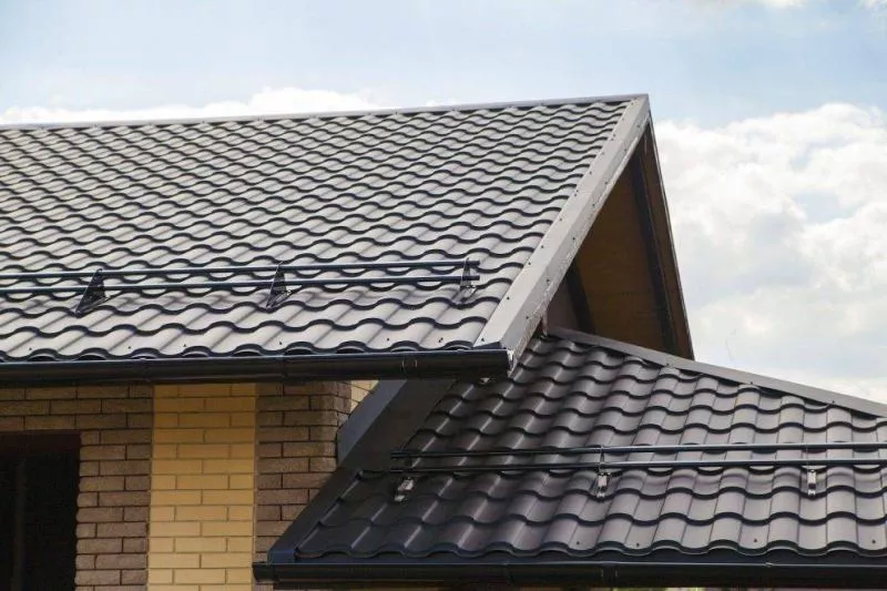 Металлочерепица GL Кредо (Kredo) 0.5 Rooftop Matte (Стальной Бархат) RAL 7024 мокрый асфальт купить в краснодаре