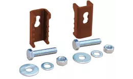 Крепление кронштейна на фальц Grand Line RAL 8004 (комплект). Цена: 772 руб. Артикул: 44135