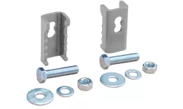 Крепление кронштейна на фальц Grand Line RAL 9006 (комплект). Цена: 772 руб. Артикул: 44124