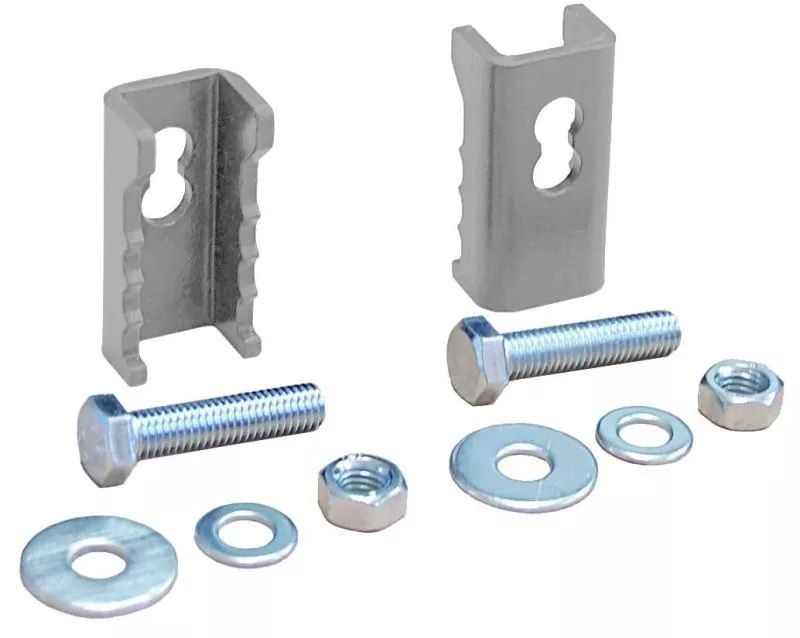 Крепление кронштейна на фальц Grand Line RAL 9006 (комплект) купить в краснодаре