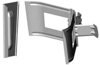 Крепление трубы (90/125) CM Vattern купить в краснодаре