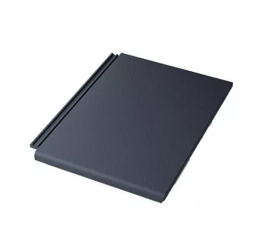 Рядовая черепица Kriastak. Цементно-песчаная. Platt Classic Графит купить в краснодаре