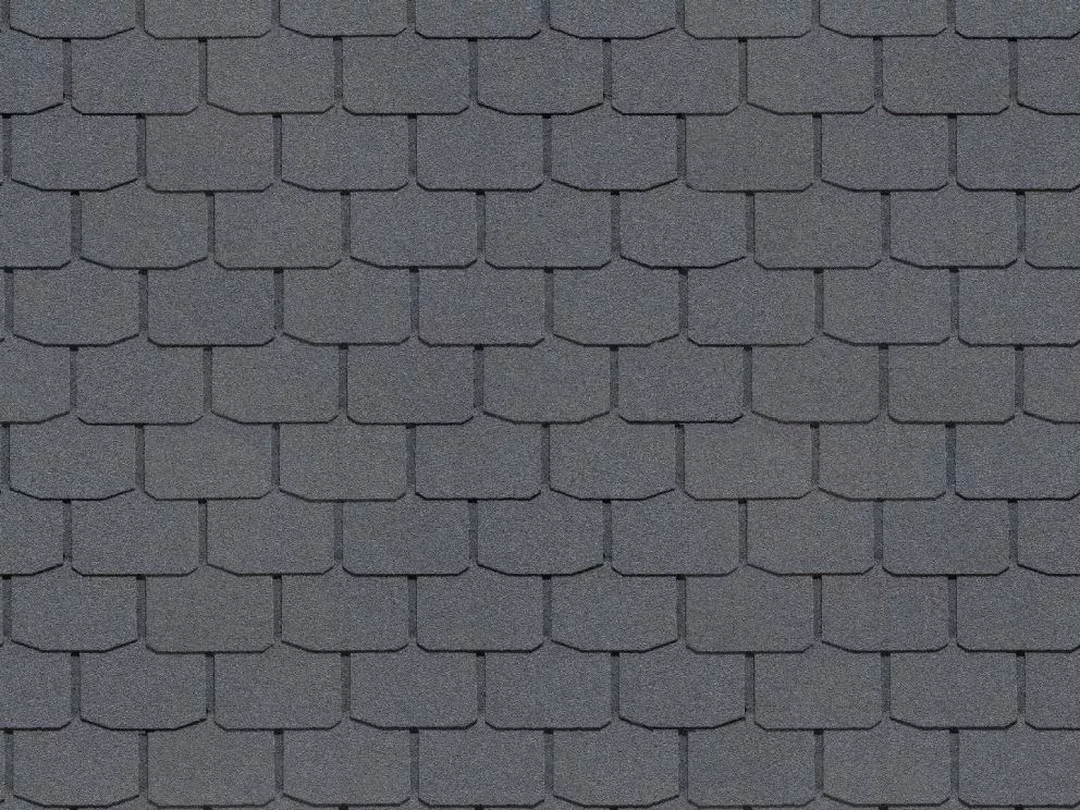Гибкая черепица Docke STANDARD Крона серый купить в краснодаре