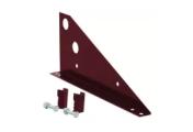 Кронштейн снегозадержателя для фальцевой кровли Optima RAL 3009 – Купить оптом и в розницу
