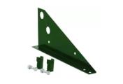Кронштейн снегозадержателя для фальцевой кровли Optima RAL 6002 – Купить оптом и в розницу