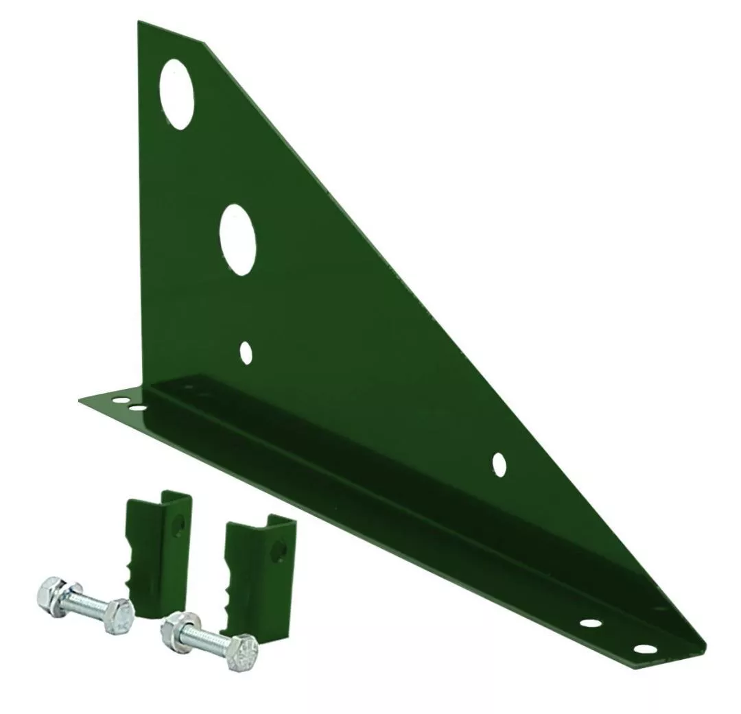 Кронштейн снегозадержателя для фальцевой кровли Optima RAL 6002 купить в краснодаре